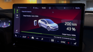 Renting Skoda Enyaq 