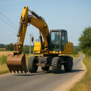 Renting De Excavadoras De Ruedas